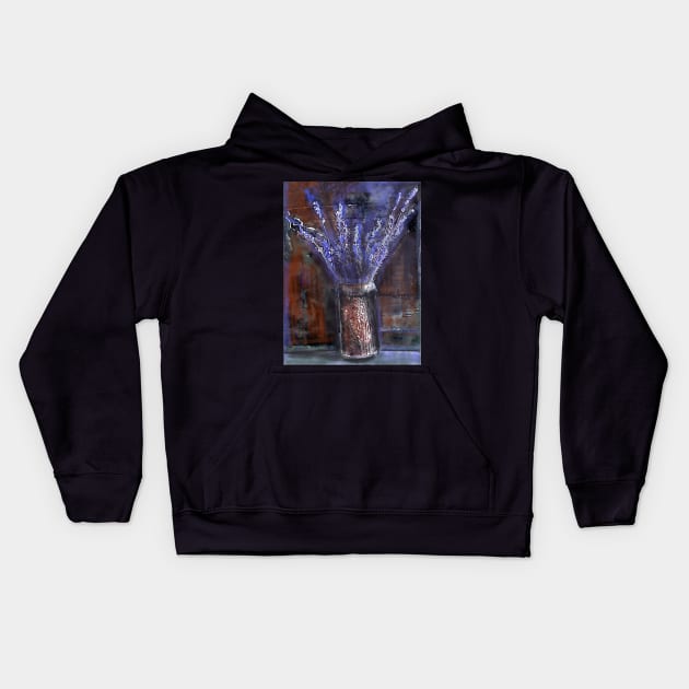 Lavender Kids Hoodie by Visuddhi